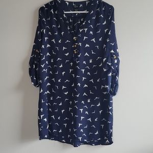 Rue 21 Casual Button Sleeve Dress